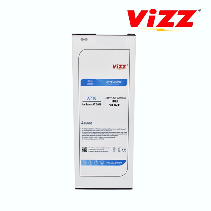 Baterai Batre Vizz Samsung Galaxy A7 2016 / A710 / J7 Prime / J4 Plus / J6 Plus / J610 Original Vizz