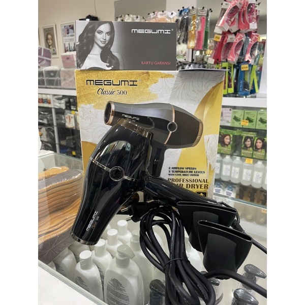 Megumi Professional Hair Dryer Classic 500 Watt