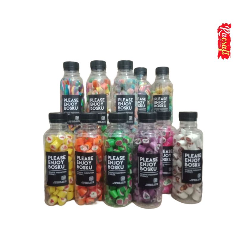 

Permen sticky botol 150gr marble candy pillow sweet candy hampers parcel idul Fitri lebaran