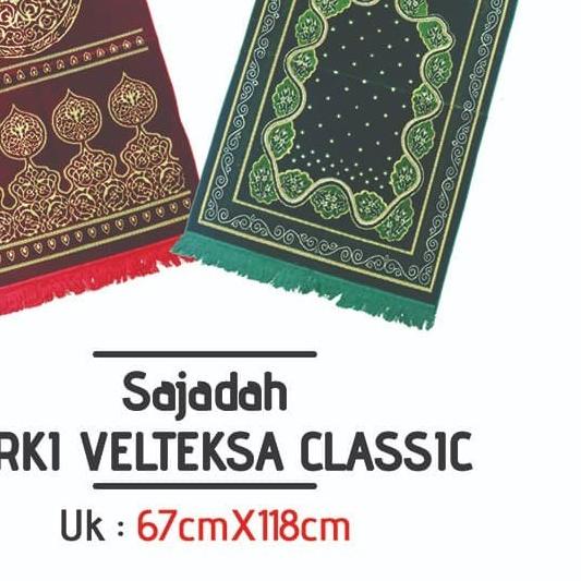 Sajadah Turki Velteksa Classic/Sajadah Turki Besar