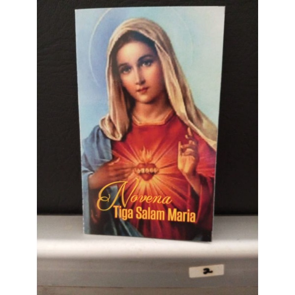 BUKU LEMBARAN DOA NOVENA TIGA SALAM MARIA