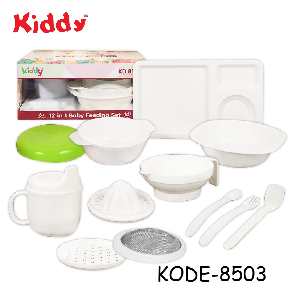 KIDDY Perlengkapan MPASI (8503) Food Maker MPASI baby Set 12 in 1 SY