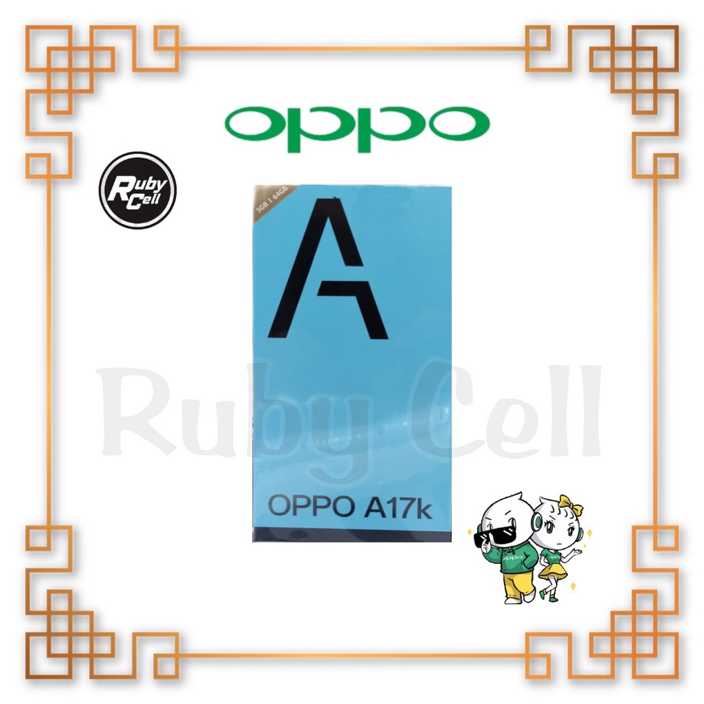 OPPO A17k 3GB/64GB Smartphone - Garansi resmi