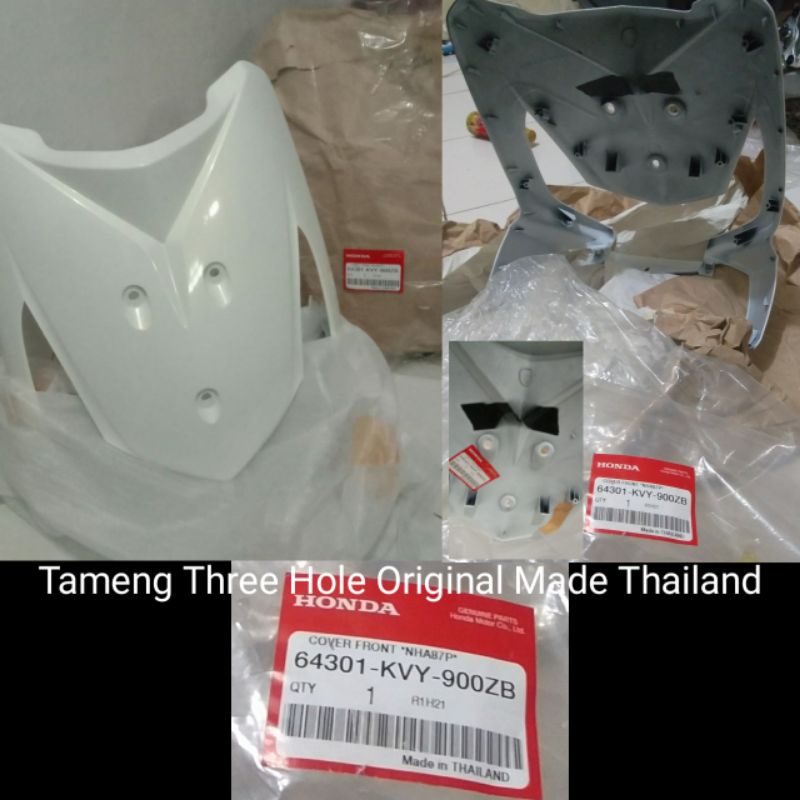 cover front panel tameng lampu depan beat karbu original THAILAND