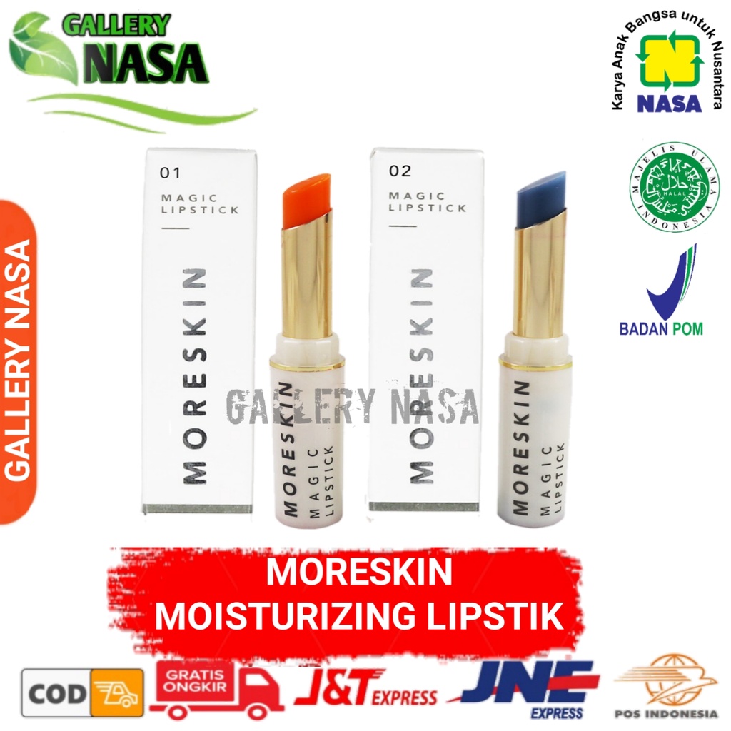 MORESKIN MOISTURIZING LIPSTIK MORESKIN LIPSTIK NASA ORIGINAL