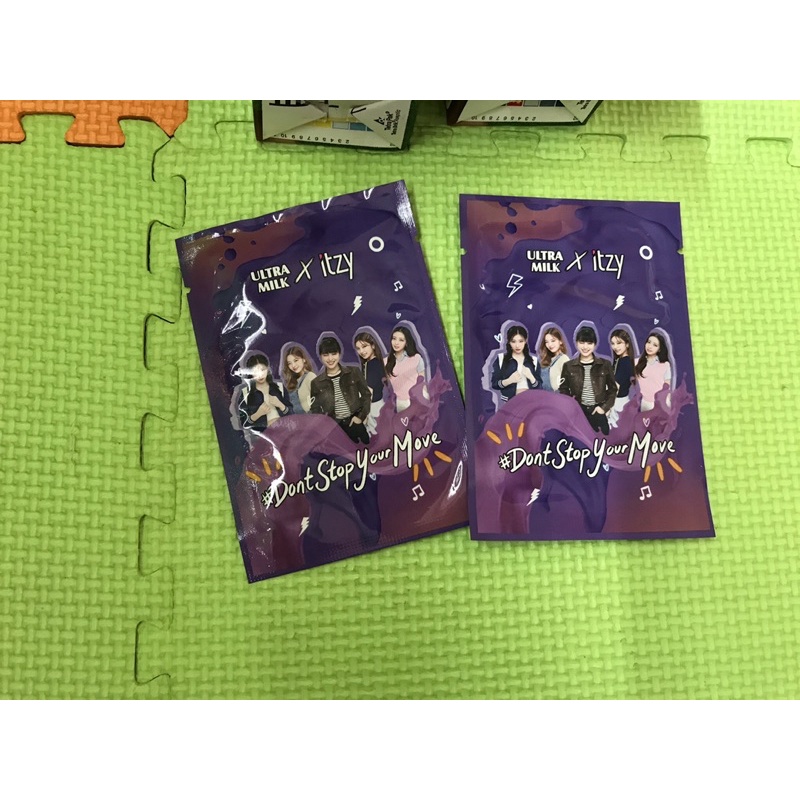 ultra milk x itzy limited edition photocard only