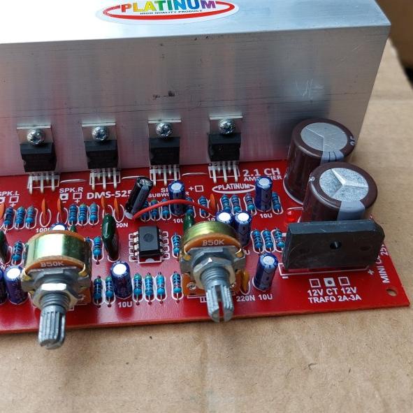 dms 525 home teather 2.1 simbada subwofer dan L+R tda2030 2-1 dms525