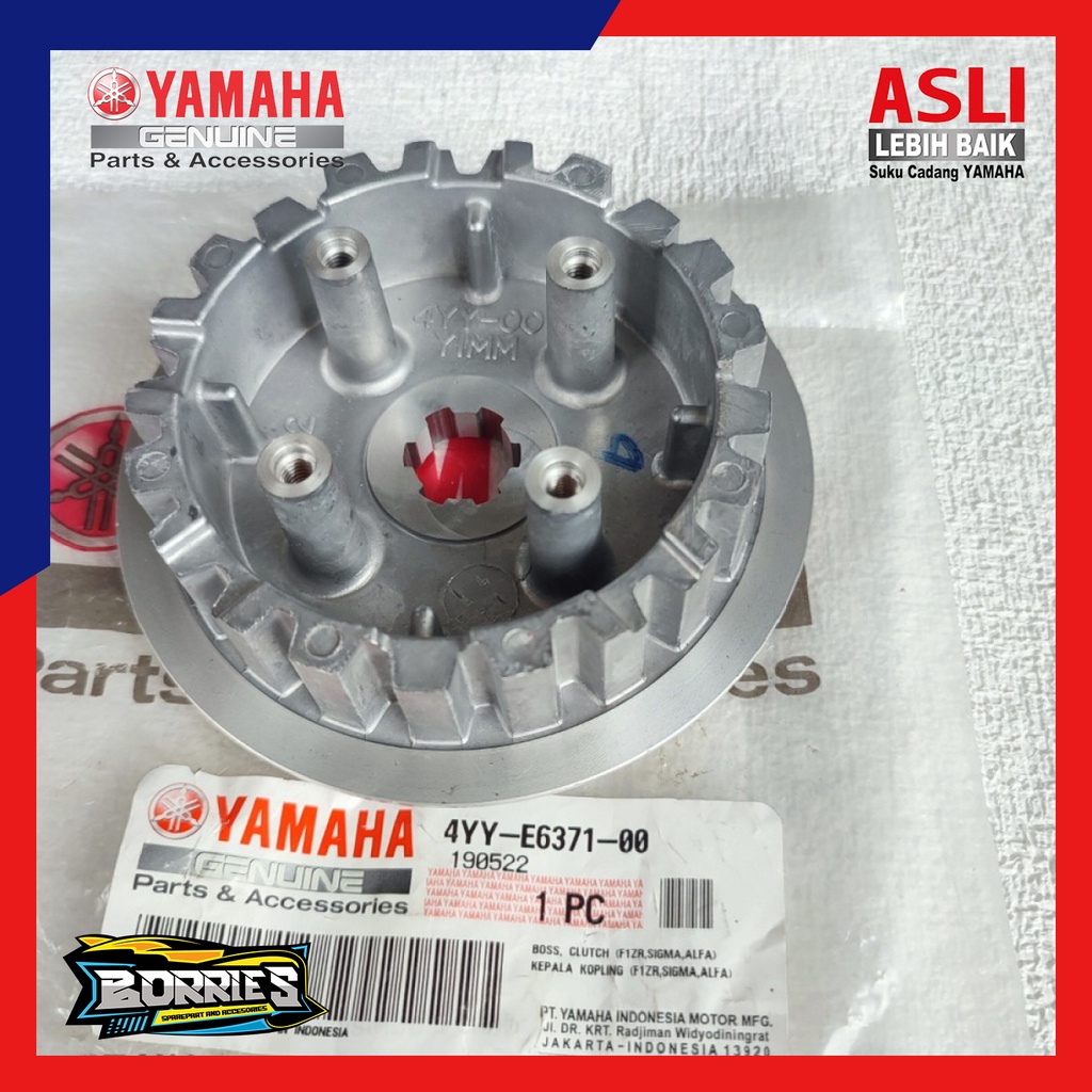 Boss Clutch Kaki Empat 4 4YY-E6371-00 Rumah Kopling Yamaha F1ZR FIZR F1Z FIZ R F1 Force 1 Alfa Origi