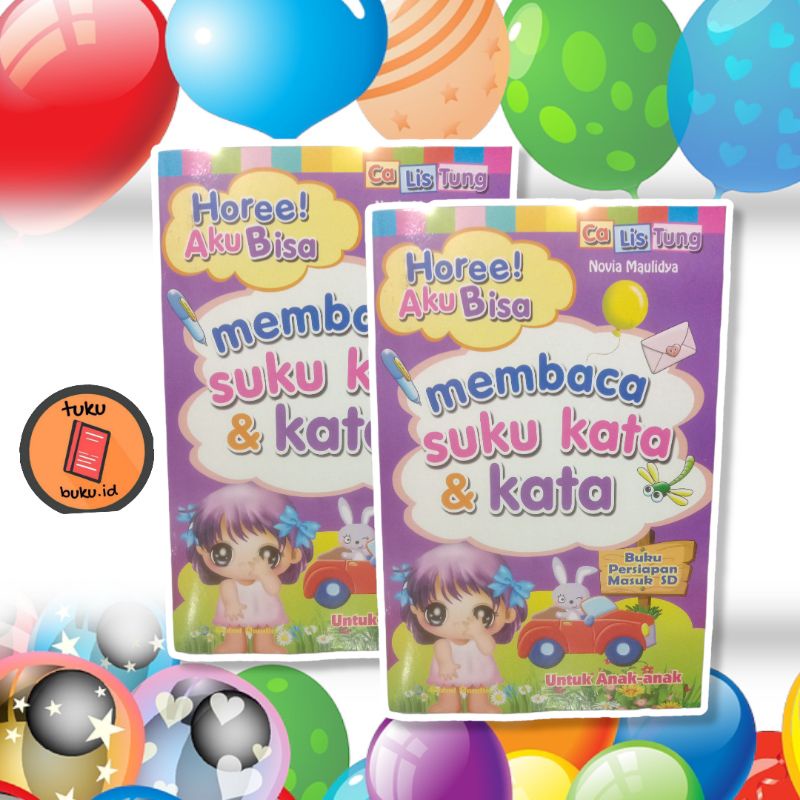 BUKU CALISTUNG HORE AKU BISA MEMBACA SUKU KATA & KATA GLOBAL MANDIRI