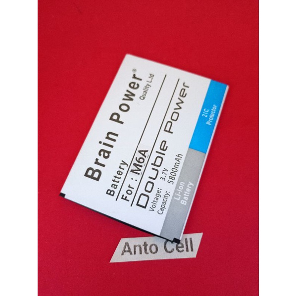 Baterai Evercoss M6A Batre Evercoss M 6A double power