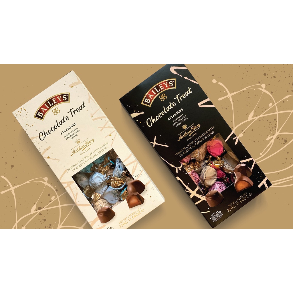 

ANTHON BERG BAILEY CHOCOLATE TREAT 2 VARIANTS (1 BOX 3 RASA)