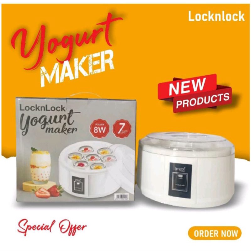 Locknlock Yogurt Maker mesin pembuat yogurt Low Watt rendah listrik