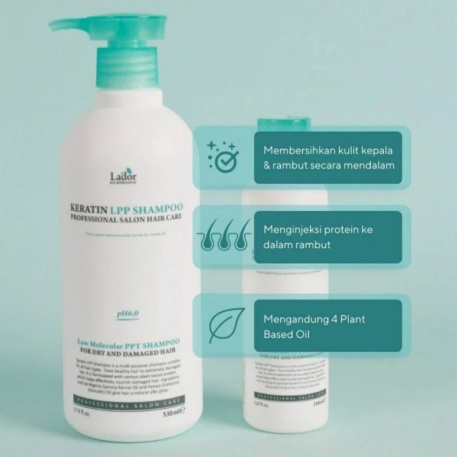 LADOR KERATIN LPP SHAMPO POUCH 500ML