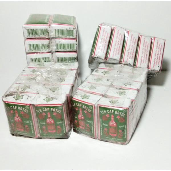 

Teh Cap Botol Hijau Kecil Bubuk 1 pack isi 10 Pcs)