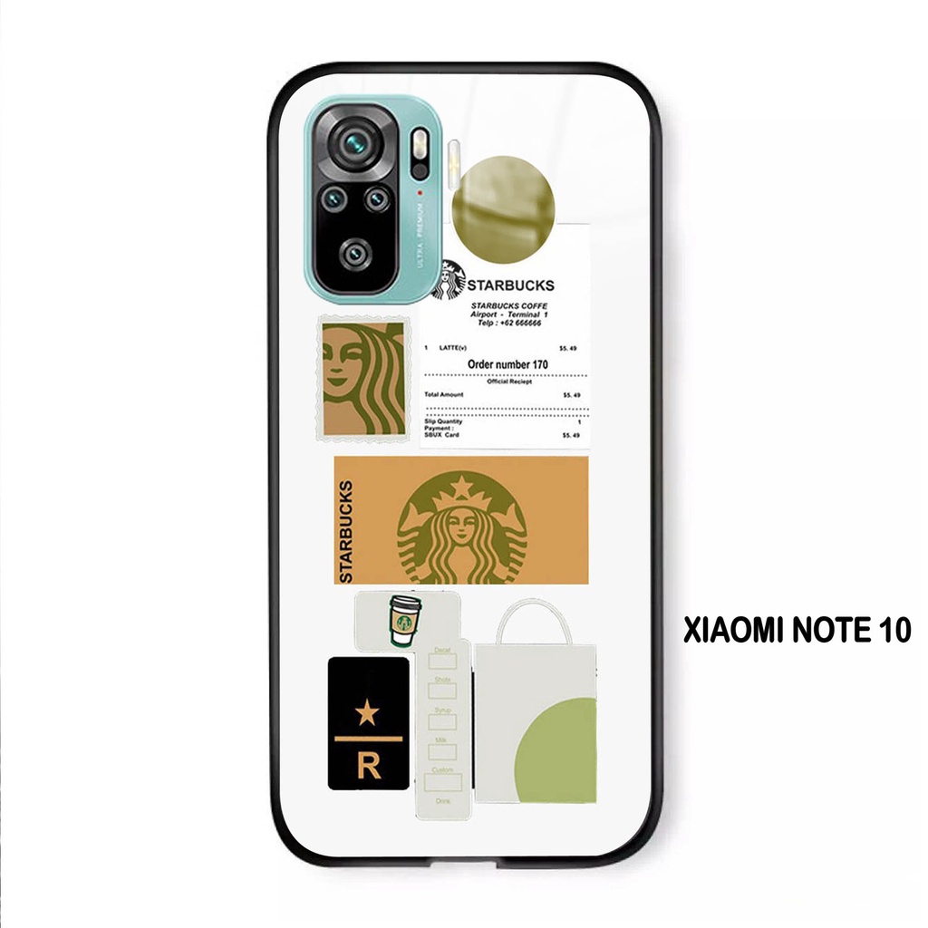 Softcase Kaca XIAOMI REDMI NOTE 10  - Case Handphone XIAOMI REDMI NOTE 10 [T52]