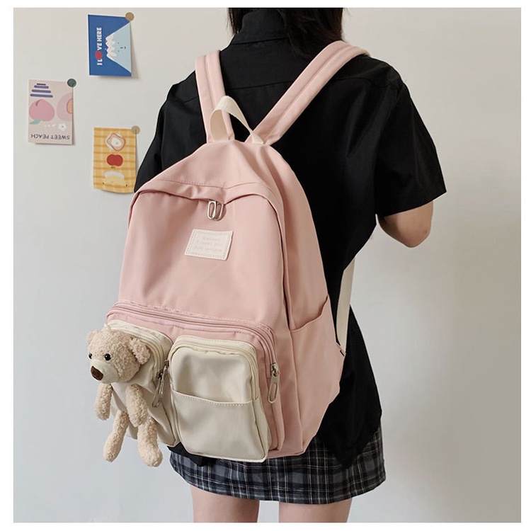 Tas Ransel Anak Perempuan Tas Sekolah Anak Cewek Anak Laki Laki Import Fashion Backpack SD SMP SMA SMK