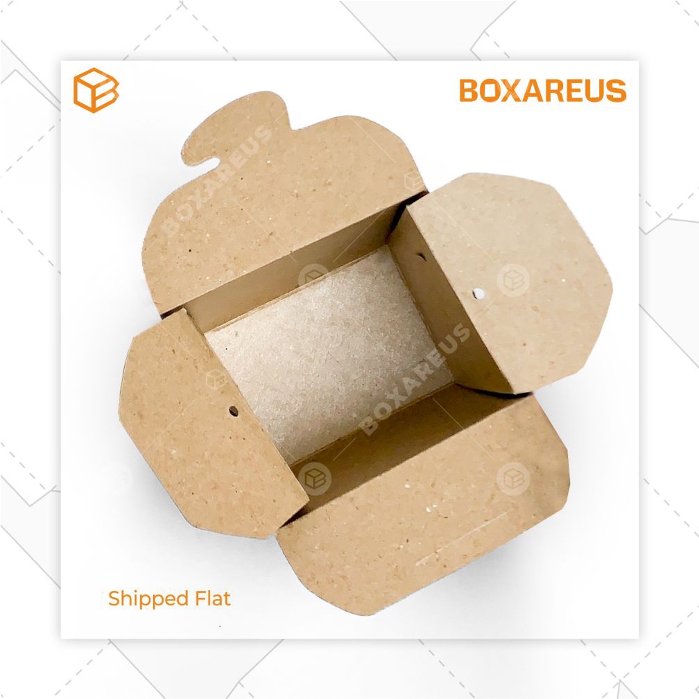 Box, Dus, Kemasan, Packaging, Food Pail (50pc) - FP109510 TANPA TALI