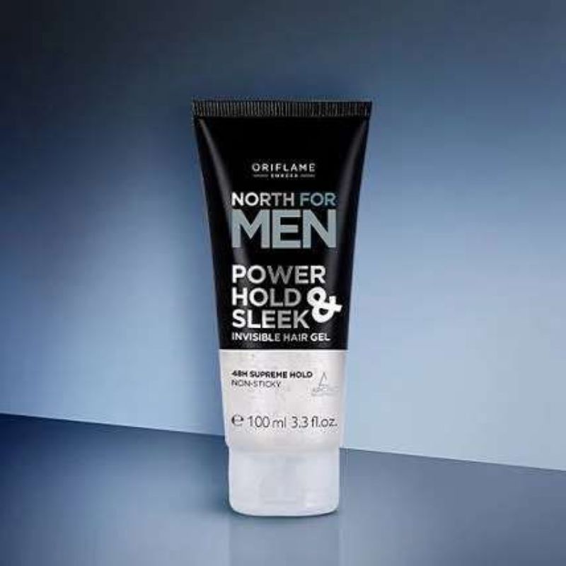 North For Men Power Hold &amp; Sleek Invisible Hair Gel