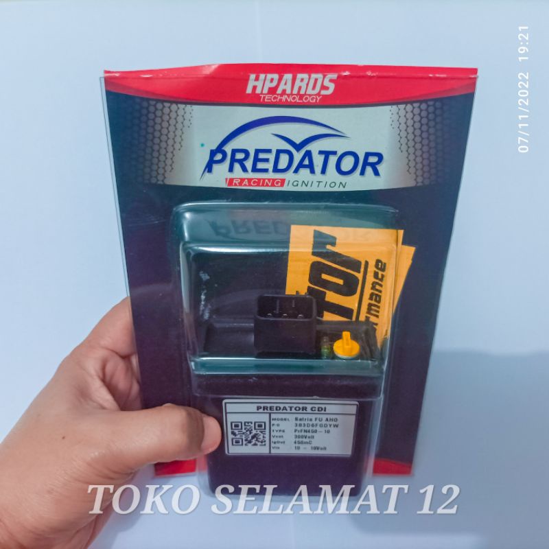 CDI PREDATOR SATRIA FU AHO / FU BARONG 10map