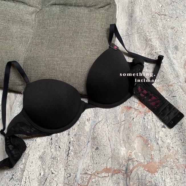 Lasenza Remix Block Mesh Cotton Bra Branded Jastip Bh La Senza Sale - Sapphire Blue, 32C