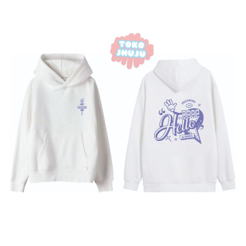 Hoodie Jumper Trejo Doyoung HELLO TOUR SEOUL TYPE 1