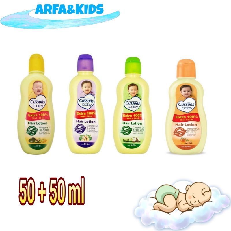 Cussons Hair Lotion  50+50ml