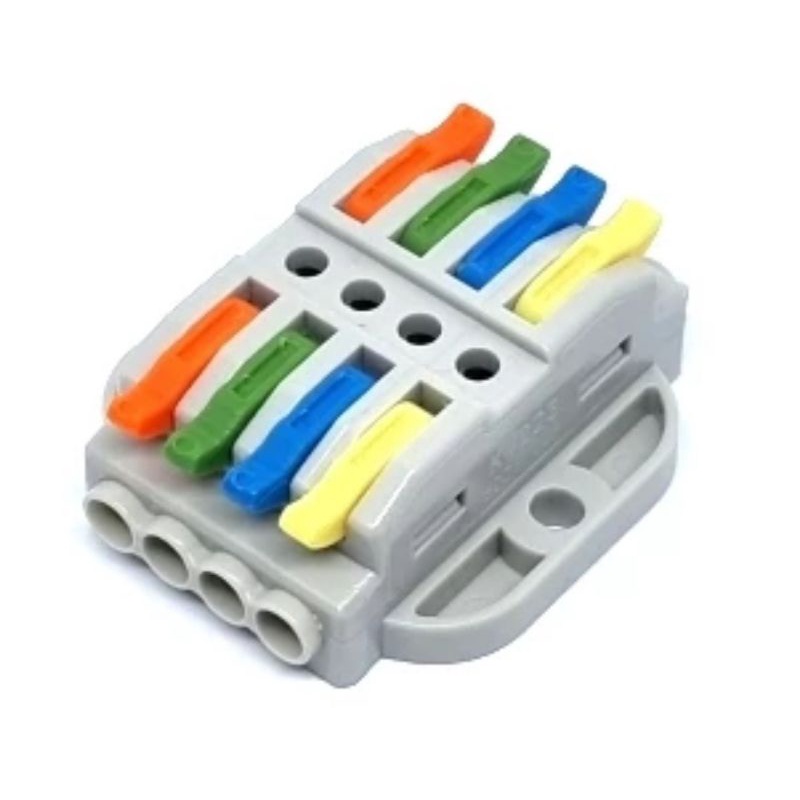 Terminal Konektor Blok Tuas (S 4-4) Sambungan Kabel Cepat