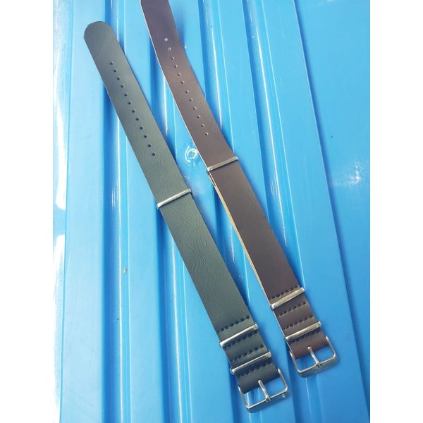 Tali jam kulit NATO zullu kulit