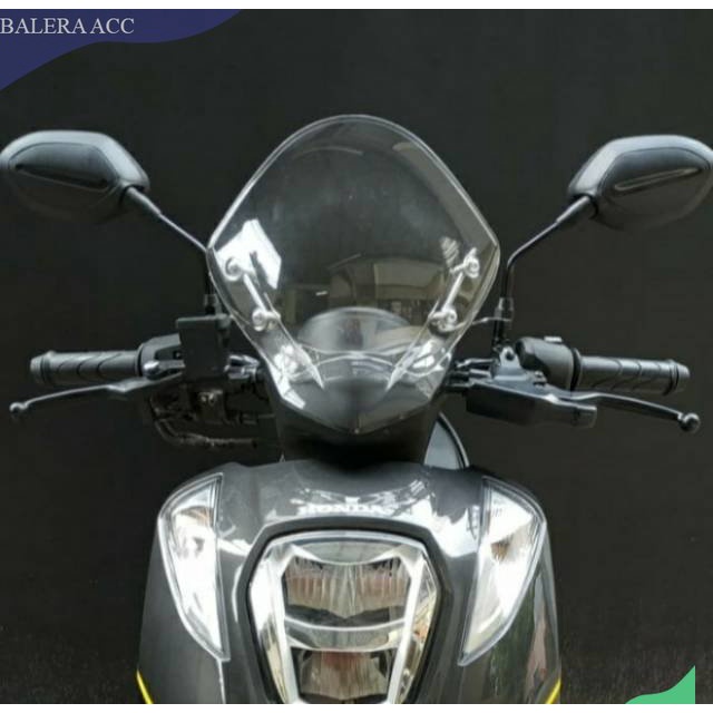 Winshield Visor Tameng Scoopy 2021 Scoopy lama Genio Fino