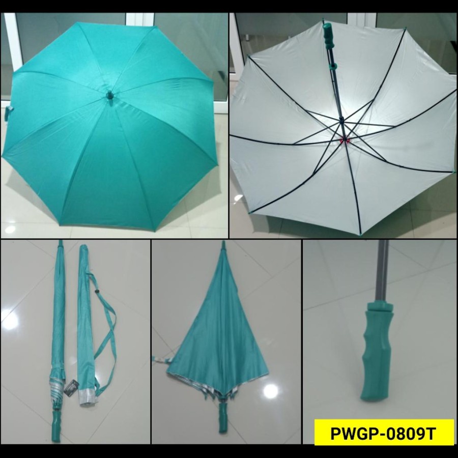 JOPE UMBRELLA - Payung Golf Promosi Warna Polos Ukuran Jumbo + Sarung Kain Premium Export Quality WP 0809