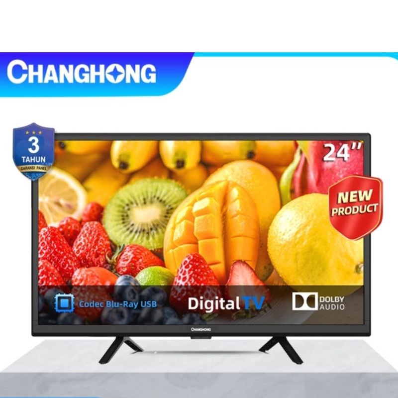 CHANGHONG Digital LED TV 24 Inch L24G5W