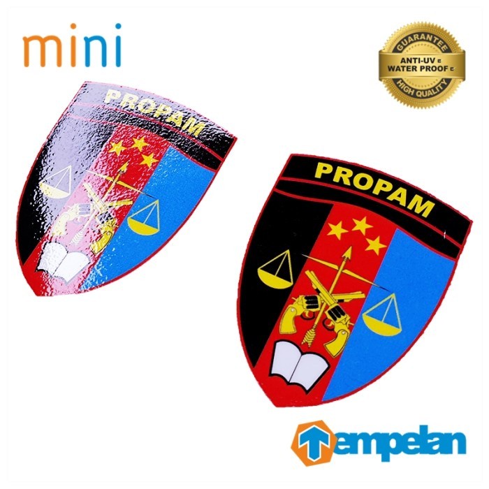 STIKER MINI PROPAM POLRI