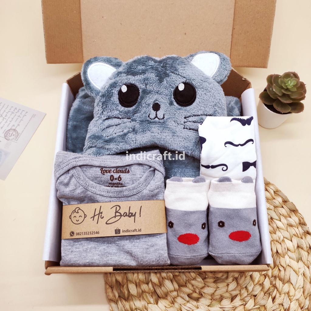 Hampers Bayi New Born Laki-Laki Perempuan / Baby Gift Set / Kado Bayi Cewek Cowok Baru Lahir