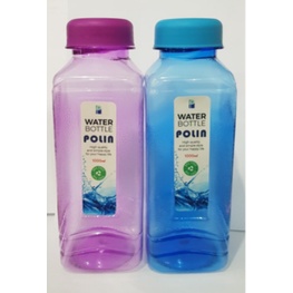 Botol air minum segi 4 warna 900ml