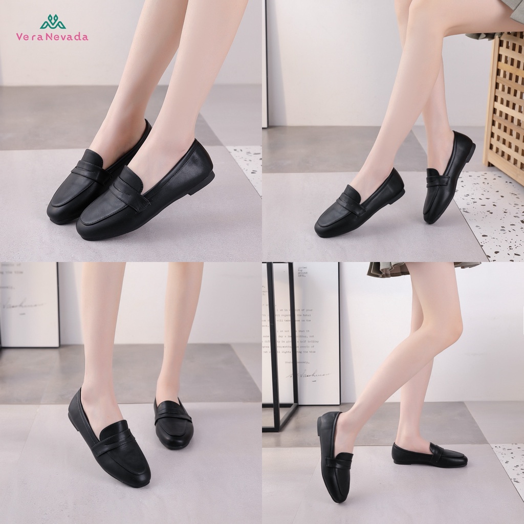 Ivony Seivona - VN1193 Vera Nevada Sepatu Sneakers Loafers Brokat Wanita Shoes