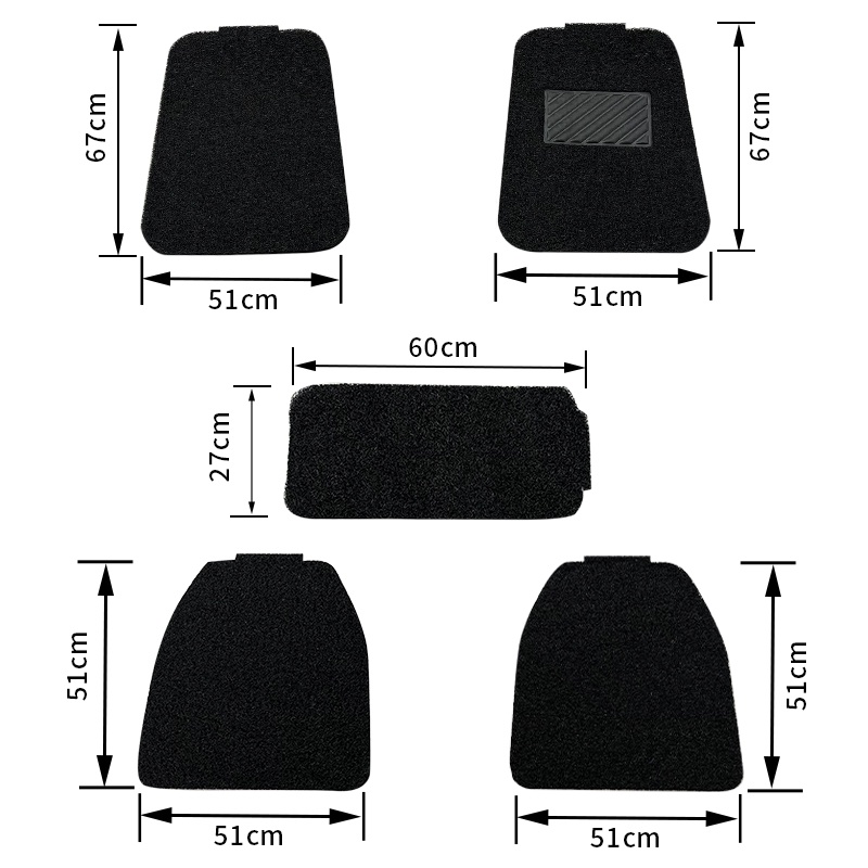 Bolizun Karpet Mobil Mie Bihun Universal  Umum  Semua mobil bisa Non bagasi - PREMIUM Universal Car Mats