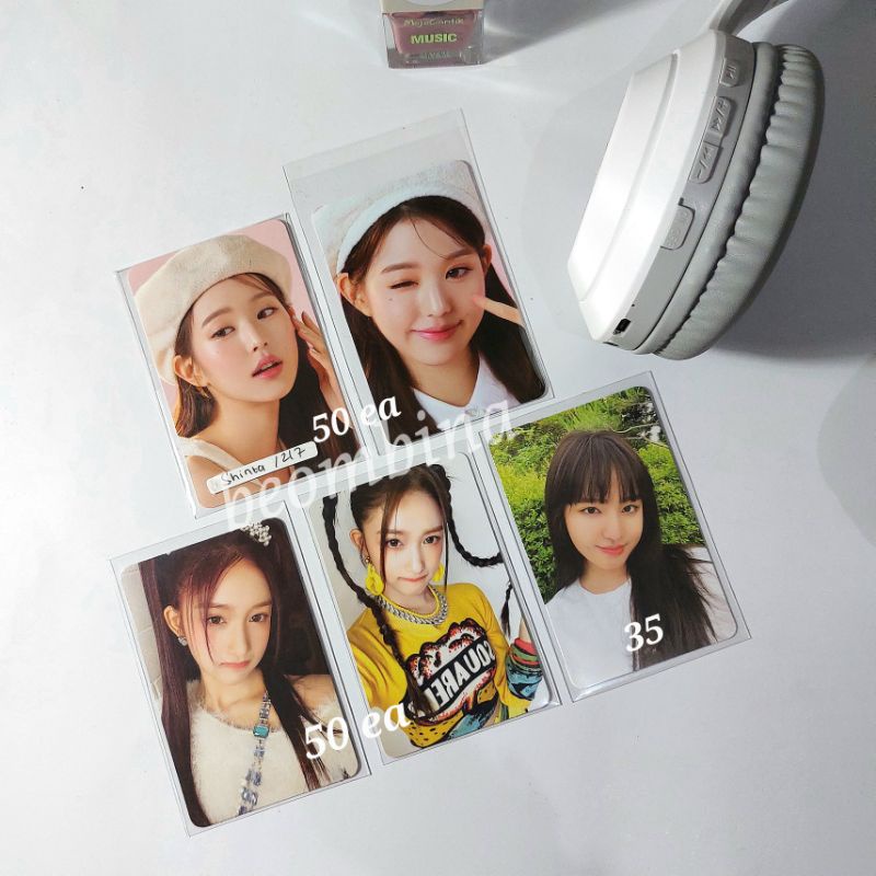 photocard pc ive wonyoung leeseo liz hapakristin baret after like afli love dive lodi v2 v3