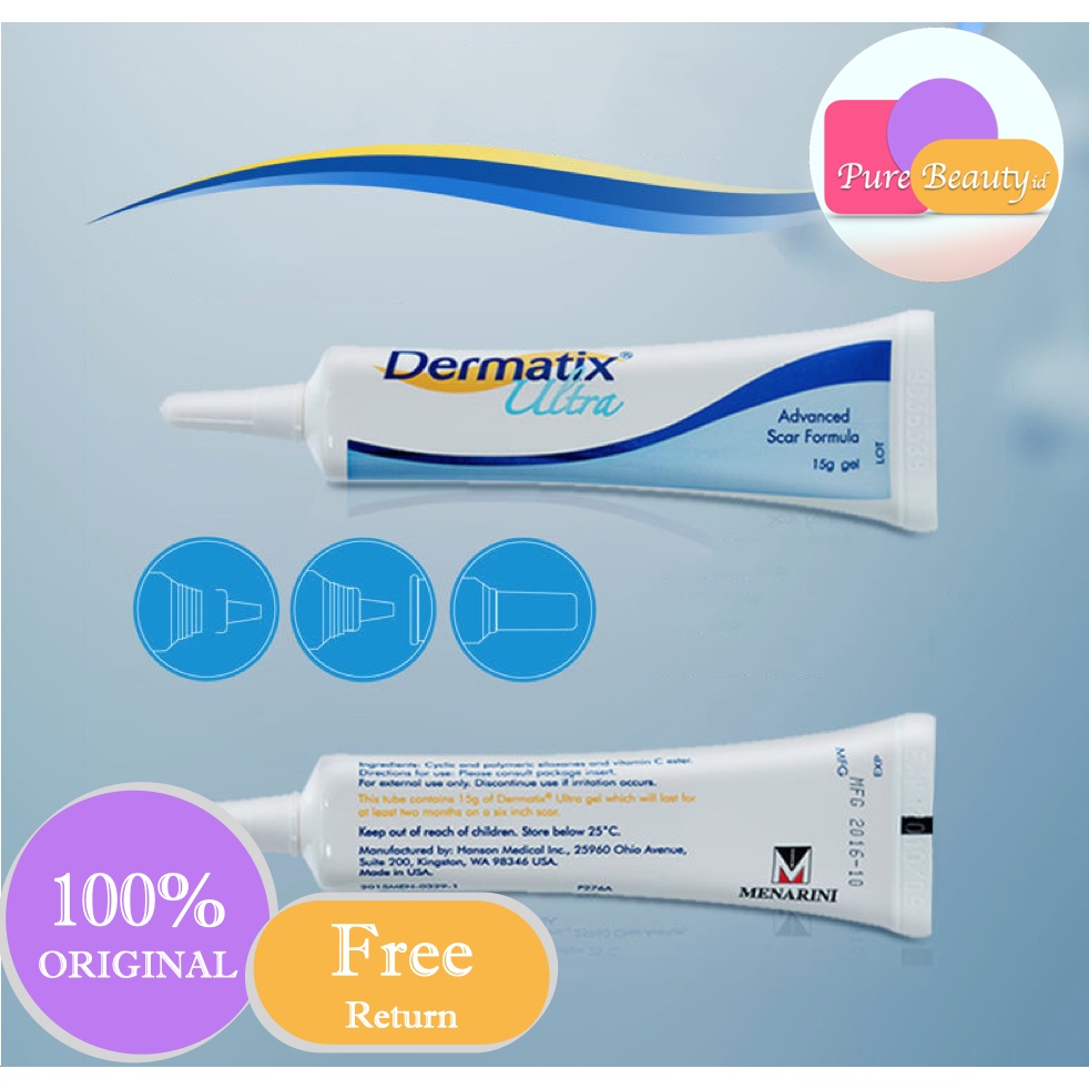 Dermatix Ultra Perawatan Bekas Luka 15 gr Bekas luka Keloid Luka bakar ❤ 100% Original ❤