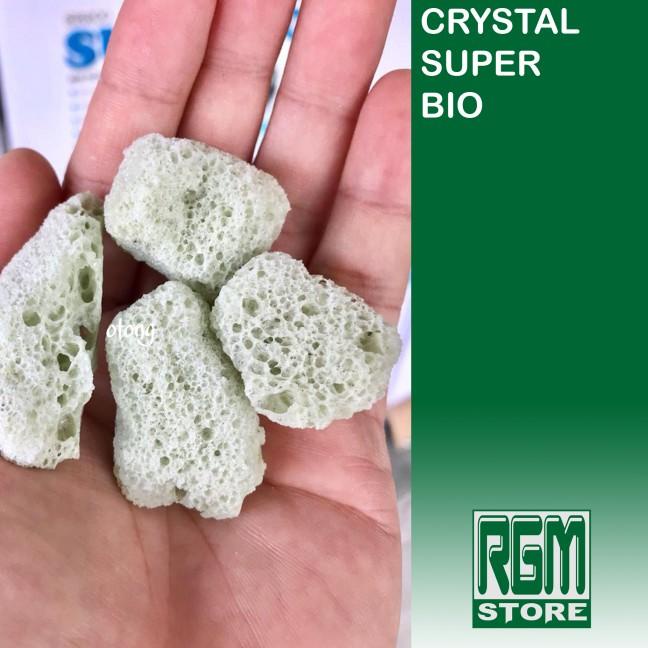 CRYSTAL SUPER BIO media filter cristal kristal aquarium kolam ikan - SUPER BIO