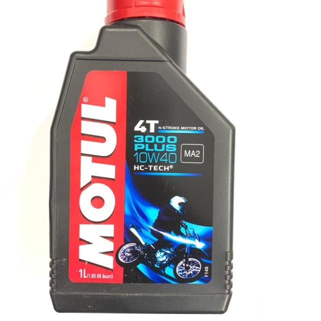 OLI MOTUL 3000 PLUS 4T 10W40 1LITER SATRIA FU MX SONIC CS1 HC-TECH MA2