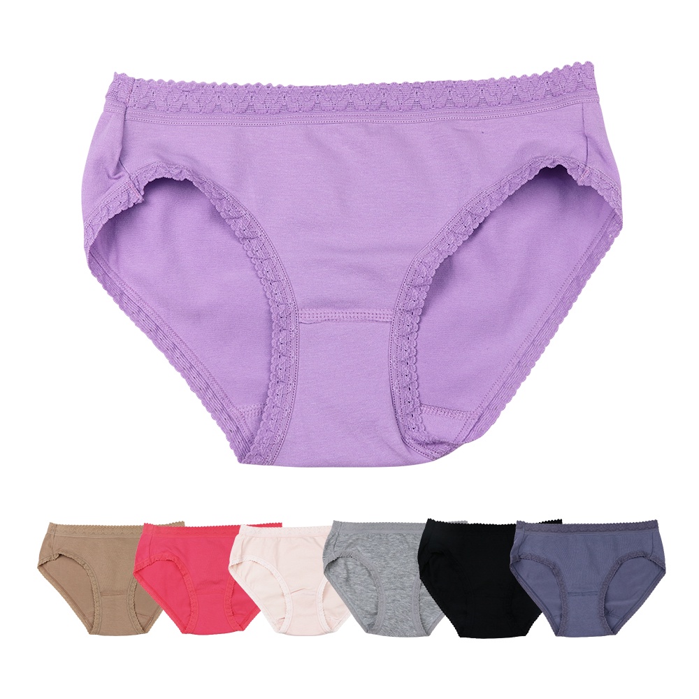 Grape - Celana Dalam Wanita Basic Katun Cotton Cd Polos Gr 005 Mini