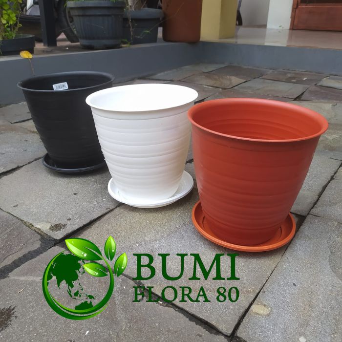 Jual Pot Jm Ruby Tirus Tatakan Nkt Tray Pot Plastik Pot Bunga