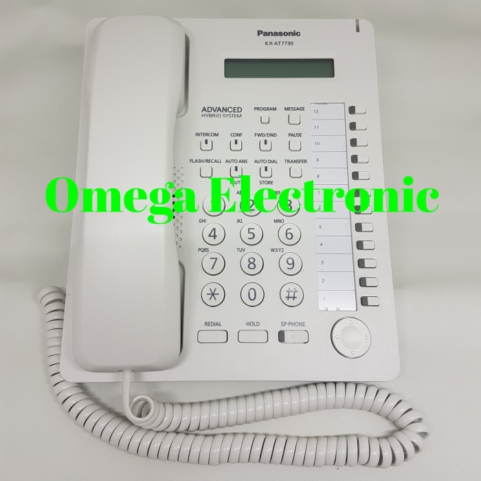 {AbdiStore} Telephone Key Panasonic KX-T7730 Telepon Proprietary 7730 Murah