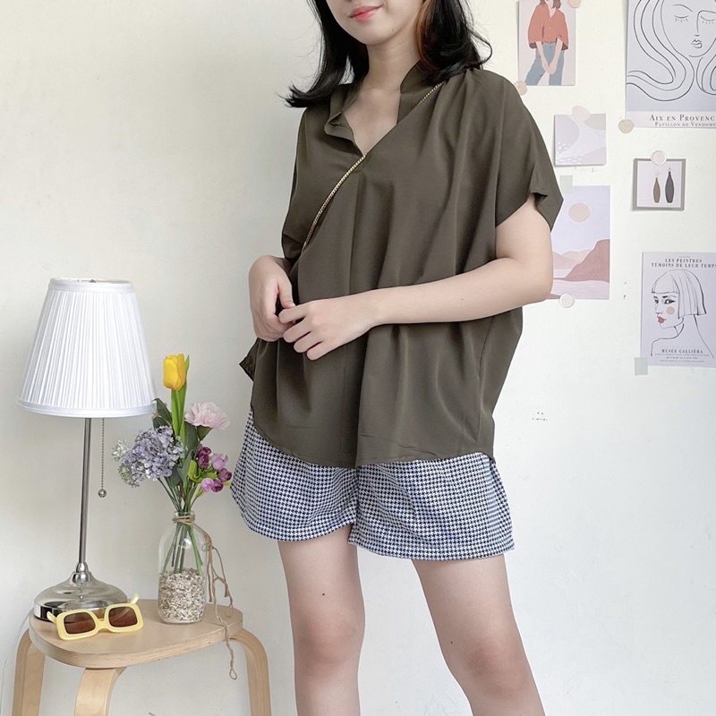 Darcy Oversize Shirt | Atasan Wanita | Baju Wanita Terbaru