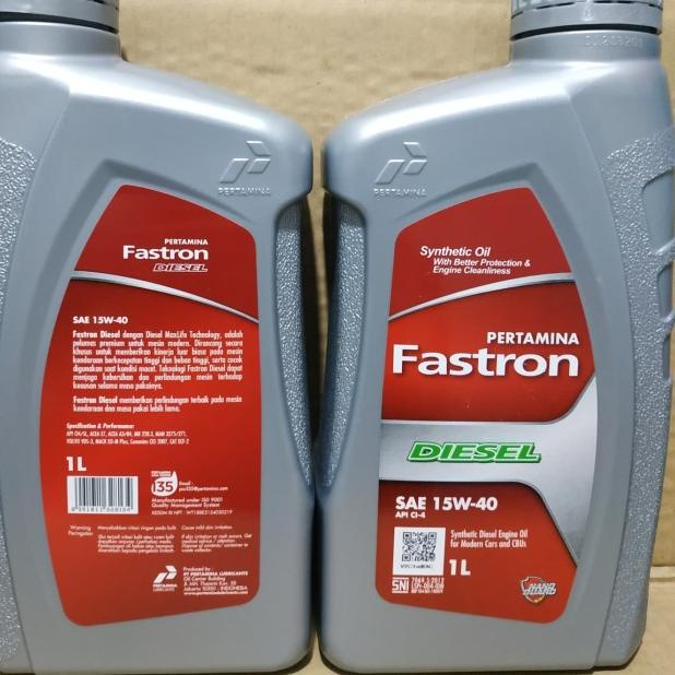 Pertamina Fastron Diesel 15w-40 (Ori 100%) Kemasan Baru