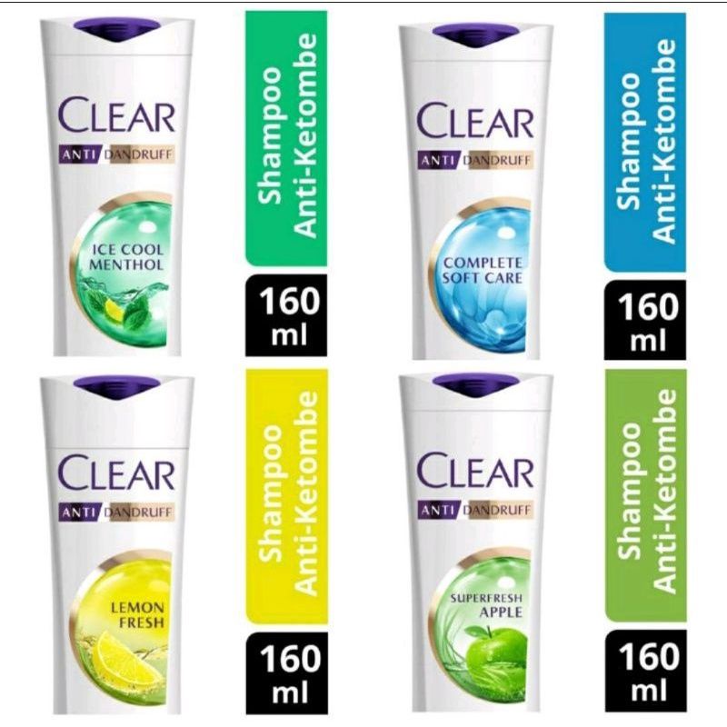 clear shampoo 160ml