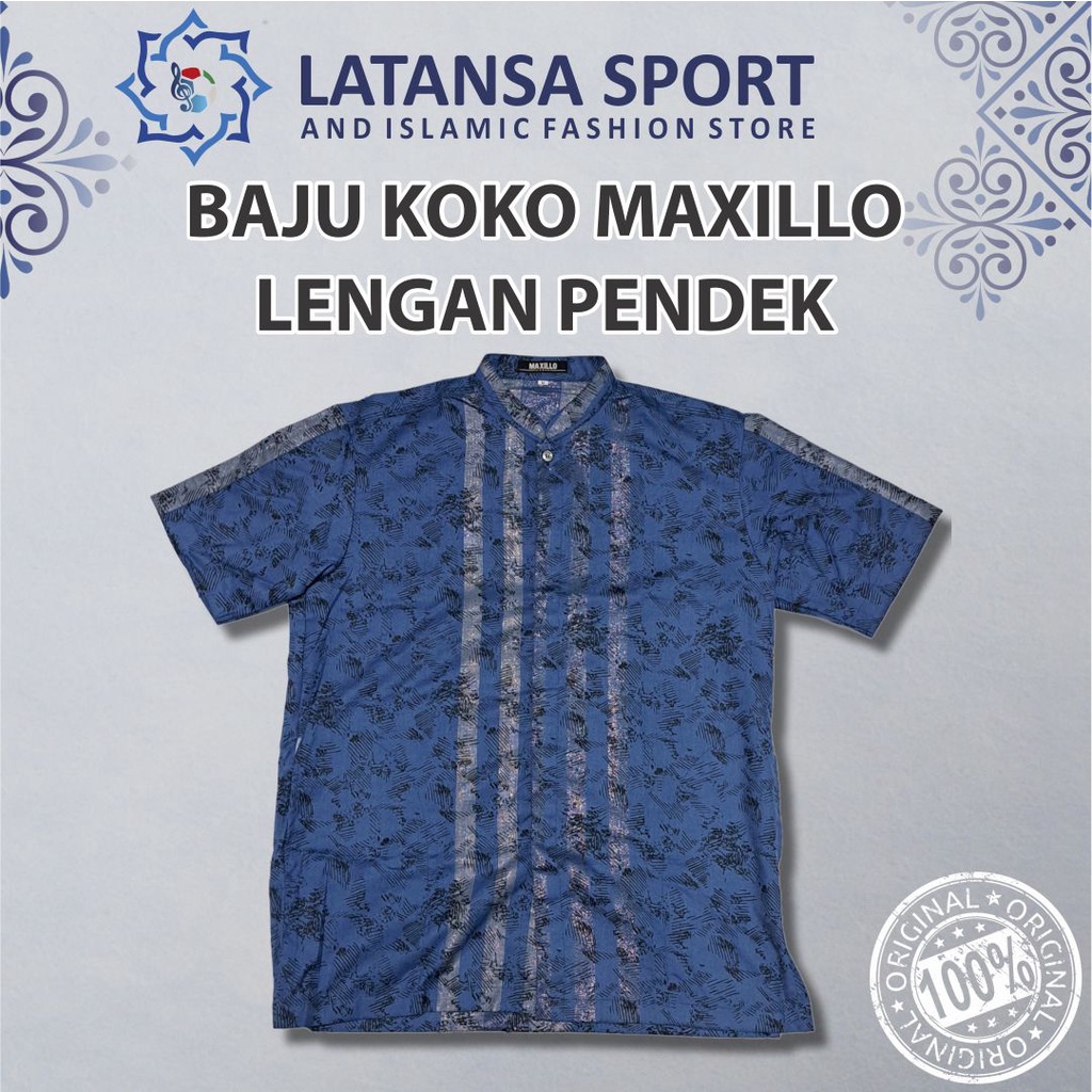 BAJU KOKO MAXILLO LENGAN PENDEK