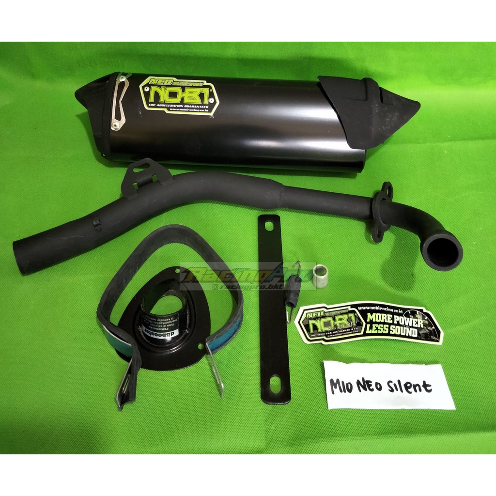 KNALPOT RACING NOBI NEO SILENT MATIC YAMAHA