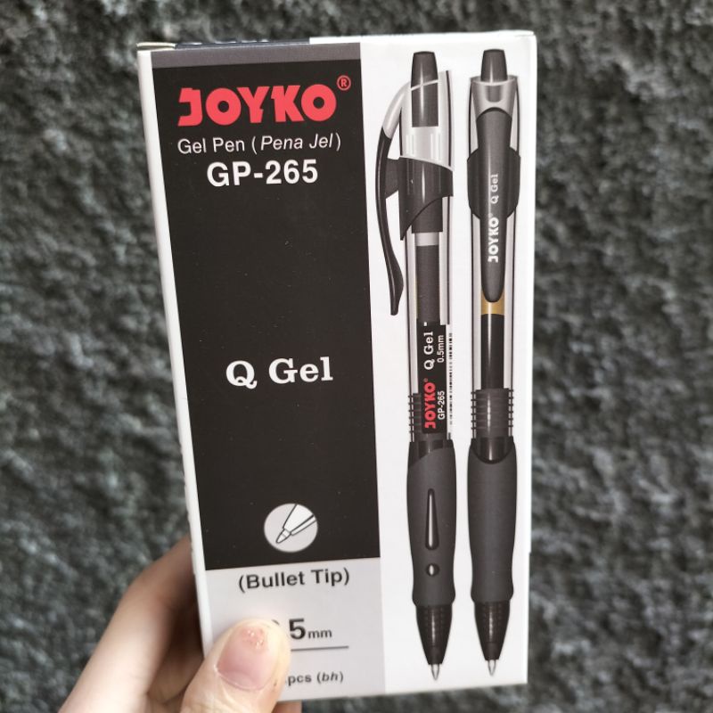 [12PCS/ LUSIN] Bolpen gel JOYKO GP265