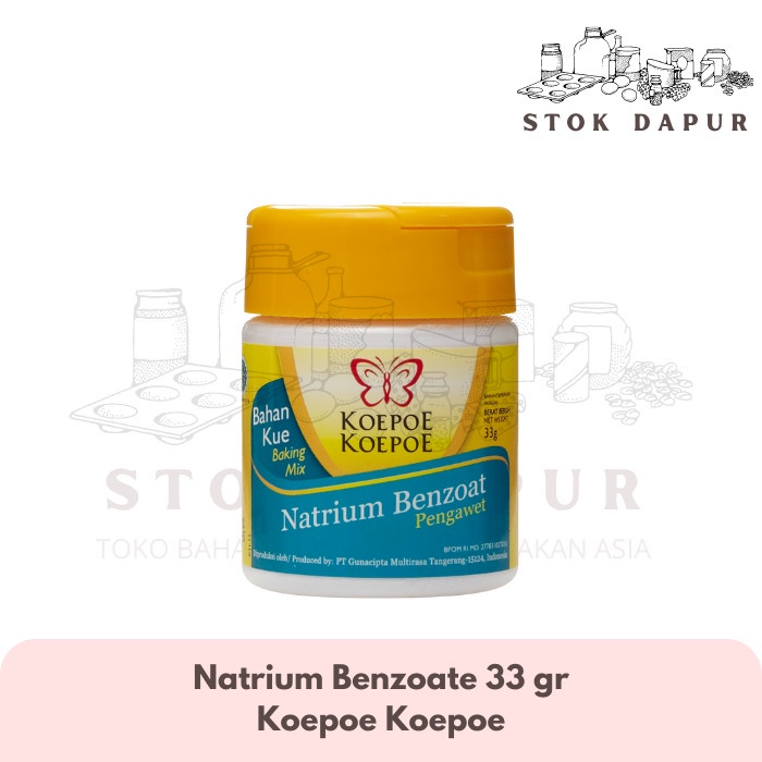 

Natrium Benzoate 33 gr Koepoe Koepoe